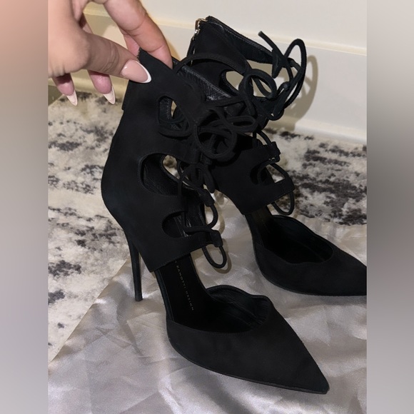 Giuseppe Zanotti lace up stiletto heels - Picture 2 of 4